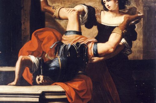Timoclea uccide il generale di Alessandro Magno